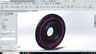 16  Solidworks  CAD II  Zeichnungserstellung Deckel 3 [upl. by Annaiv]