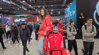 All New Vespa Scooter For 2025 At Eicma [upl. by Atteuqehs]