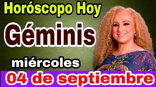 horoscopo de hoy Géminis  Horóscopo Diario  Géminis  04 de septiembre de 2024 [upl. by Irmgard]