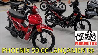 CINQUENTINHA PHOENIX 50 CC LANÃ‡AMENTO DA SHINERAY VALOR E PREÃ‡O [upl. by Toulon]