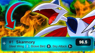 SKARMORY NOW RANK 1 in the GREAT LEAGUE Pokemon GO Battle League [upl. by Yenffad395]