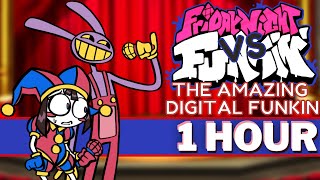 DIGITALIZING  FNF 1 HOUR SONG Perfect Loop VS Pomni Jax amp Caine I The Amazing Digital Circus [upl. by Airemaj491]