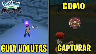 GUIA LOCALIZACION VOLUTAS POKEMON LEGENDS ARCEUS y CAPTURAR SPIRITOMB DONDE ENCONTRAR [upl. by Gnouhp333]