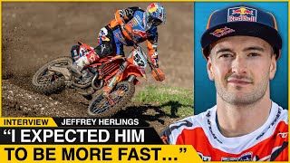 “I expected him to be more fast…”  Jeffrey Herlings on the 2024 Motocross of Nations [upl. by Burnsed]