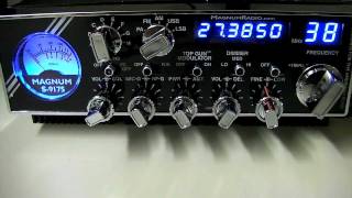 Magnum S9175 AM FM SSB 10 Meter Export Radio Overview  Review new updated SX175 Power Cabinet [upl. by Dunson]