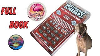 Millionaire Maker FULL BOOK Florida Lottery Scratch offs [upl. by Kienan]