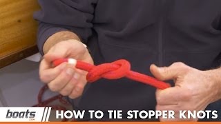 How to Tie a Stopper Knot [upl. by Remsen]