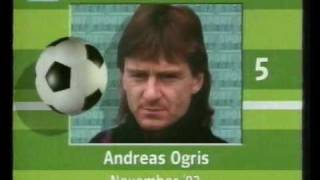 FK Austria vs FC Barcelona 1993  Traumtor Andreas Ogris [upl. by Botzow444]