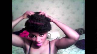 CrochetHalf sew In Weave STYLES [upl. by Aerb]