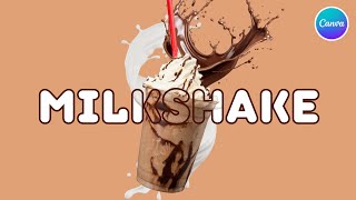 Create Milkshake ads animation in canva [upl. by Adikram]