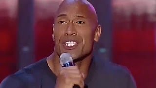 The Rock Lip Syncs Taylor Swift Song On quotLip Sync Battlequot Premiere  Hollyscoop News [upl. by Aihsemak886]