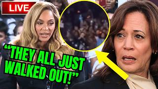 OMG Kamala Fans BOOED Her OFF the STAGE amp WALKED OUT of Texas Rally After Beyonce FAILS to Perform [upl. by Loziram551]