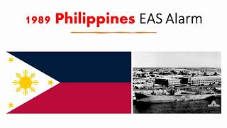 1989 Philippines EAS Alarm [upl. by Tirb]