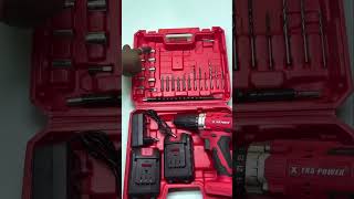 21v Extra power battery drill with accessories tamilgear23 machine repair automobile [upl. by Nivert118]