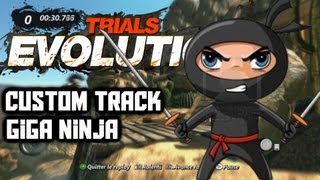 Trials Evolution  Giga Ninja  Ninja lvl 1 [upl. by Ybor]