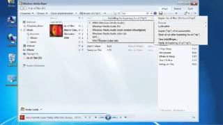 Afspil og kopiér cd med Windows Media Player Windows 7 instruktionsvideo [upl. by Ahso]