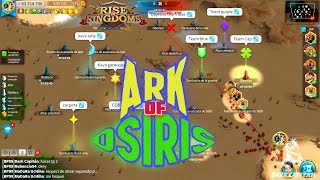 Arca de Osiris Hoy KOS 1575 vs NCA 2301  Event Ark of Osiris  Rise of kingdoms [upl. by Isabea621]