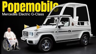 New Merecdes Electric G Class for the Pope [upl. by Nevil704]