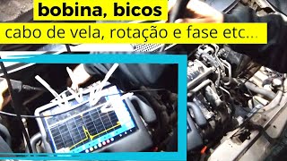 HONDA FIT COM BARULHO de válvulas no motor ALTO CONSUMO DE GASOLINA Falha no motor Bobina Bico vela [upl. by Kruter]