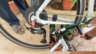 Triban RC100 Upgraded with Alivio Rear Derailleur M3100 and 10 speed 1140 cassette [upl. by Hochman]