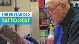 Meet The World’s Oldest Freehand Tattoo Artist  Life After 50 [upl. by Spector]