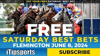 Flemington Melbourne Saturday Best Bets Horse Racing Tips 8 June [upl. by Nemracledairam]