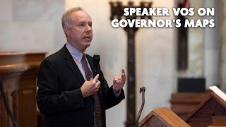 Speaker Vos on Governors Maps [upl. by Sherourd]