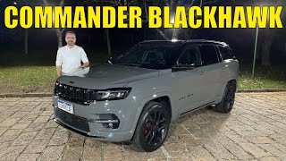 Avaliação Jeep Commander Blackhawk 2025  O MELHOR Commander já feito [upl. by Lehplar427]