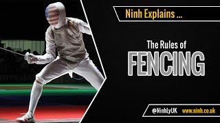 The Rules of Fencing Olympic Fencing  EXPLAINED [upl. by Esnohpla]