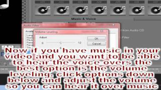 Corel Video Studio Pro  Voice Over Audio Tutorial [upl. by Behah93]