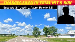 Charges Now Filed In Fatal Hit amp Run Near Belcourt North Dakota [upl. by Maharva]