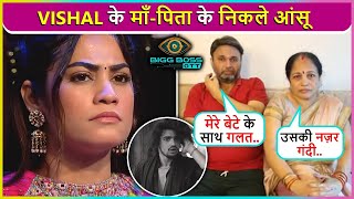 Vishal Pandeys Parents BREAKDOWN Reacts On His Thappad Controversy Kritika amp More BBOTT3 [upl. by Porett656]