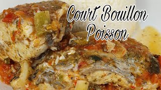 40 CourtBouillon de Poisson 🐟 recette Antillaise Caribbean Fish Broth Recipe [upl. by Aerbma490]