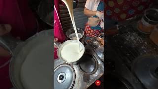 Poormans Pancake Khanom Thangtaēk in A Thai Festival [upl. by Asillem]