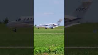 2005 Textron Cessna 525B CitationJet CJ3 Takeoff From New Century AirCenter JCIKIXD  N733CJ [upl. by Ambur]