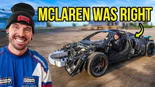 DRIVING MY WRECKED MCLAREN 720s I JUST REBUILT [upl. by Notnelc]