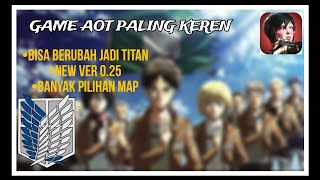 GAME AOT HD SERU DAN ANTI BOSENIN  swammys Aot fan game [upl. by Fayina]