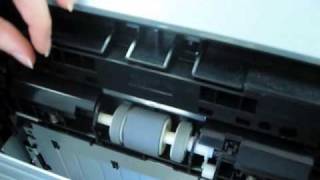 Replacing the fuser and rollers in the HP LJ 2410 2420 2430 series printers [upl. by Eudoca]