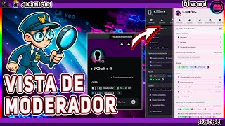 🟣 Función de Vista de moderador 💠 Discord 📡 JKamiGod [upl. by Cilka508]