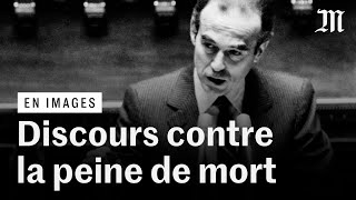 Quand Robert Badinter demandait labolition de la peine de mort [upl. by Enaamuj]