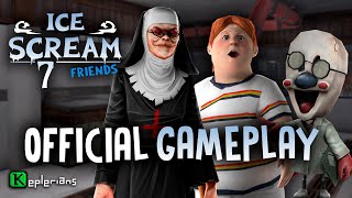 ICE SCREAM 7 Full GAMEPLAY 🍦🎮 PLAY as LIS MIKE amp CHARLIE 😱 EVIL NUN in the FACTORY 🔨 CHALLENGE [upl. by Aratnahs]