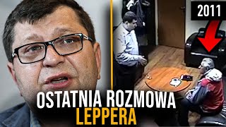 OSTATNIA rozmowa STONOGI z LEPPEREM Dawałem mu pieniądzequot [upl. by Ladd777]