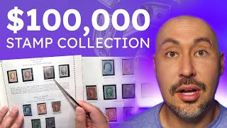 Just Bought A 100K Stamp Album  Stamp Collection Review Ep 3 [upl. by Adnilg82]