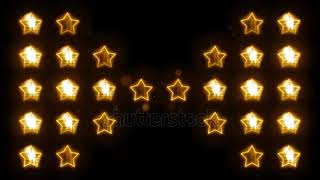 stock footage stars flashing led wall light animation of flashing light on led [upl. by Faso]