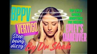 What is BPPV amp VertigoEpleys Maneuver Explained To Relieve Symptomshealthawarenessbppv vertigo [upl. by Cerallua]