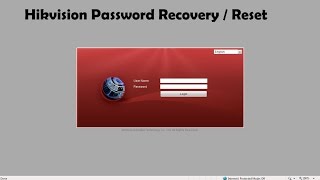 How to recover  reset password on HikVision cameras  NVRs [upl. by Obeng]