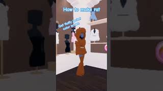 How to make rat This took so long rat dresstoimpress [upl. by Najtsirk]