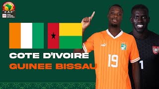 LIVE 🇨🇮🇬🇼 COTE DIVOIRE  GUINEE BISSAU  LE DEBUT DES ELEPHANTS   CAN 2023  CAN 2024 [upl. by Sievert59]