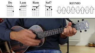 Ukulele  Giro di Do  Esercizi Ritmici  Ukulele Lessons 🎶 [upl. by Dash]