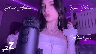 Beebee ASMR Tongue Fluttering Part 2 Compilation  Personal Attention Intense Upclose Mouth Sounds [upl. by Adnawuj]